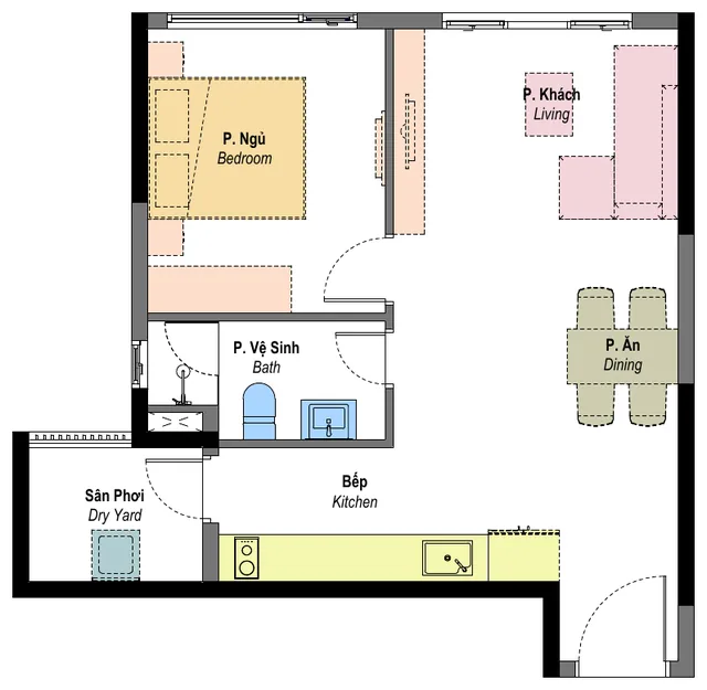 Layout mẫu A1 Habitat Bình Dương