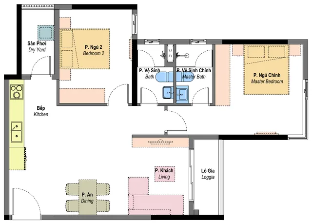 Layout mẫu B3 Habitat Bình Dương