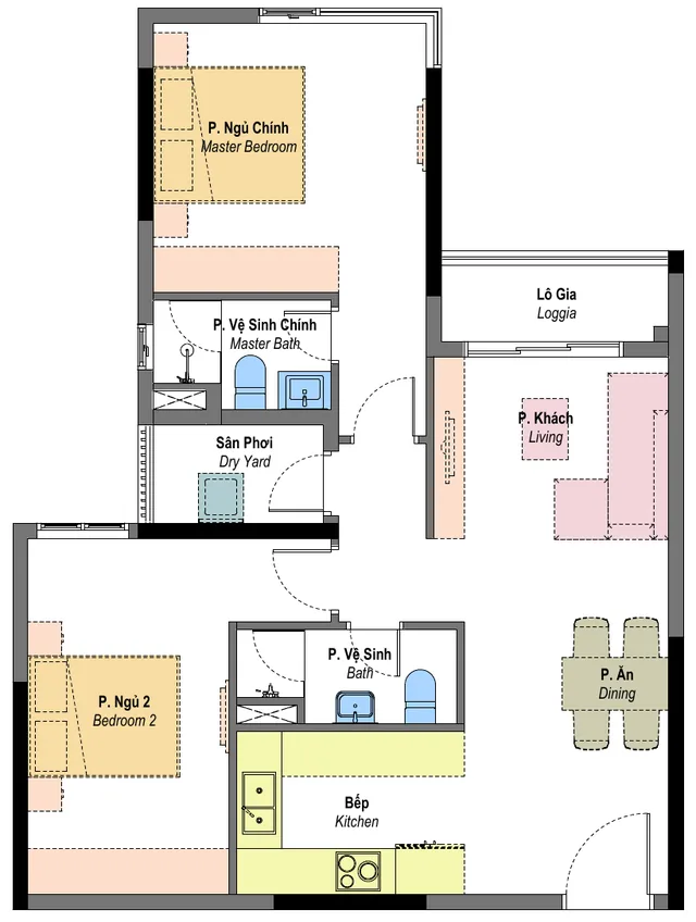 Layout mẫu B4 Habitat Bình Dương