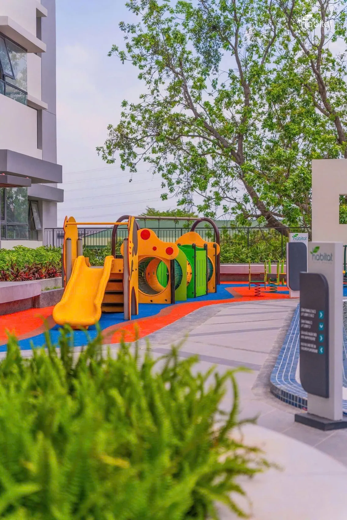 Khu vui chơi trẻ em tại Habitat Bình Dương