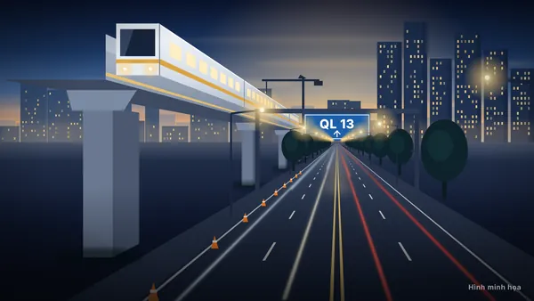 Hạ tầng quanh Quốc lộ 13 (10/2026): đường, metro, Vành đai 3 đến đâu rồi?