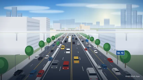Mở rộng Quốc lộ 13 và metro số 2: ảnh hưởng gì tới căn hộ Habitat Bình Dương?